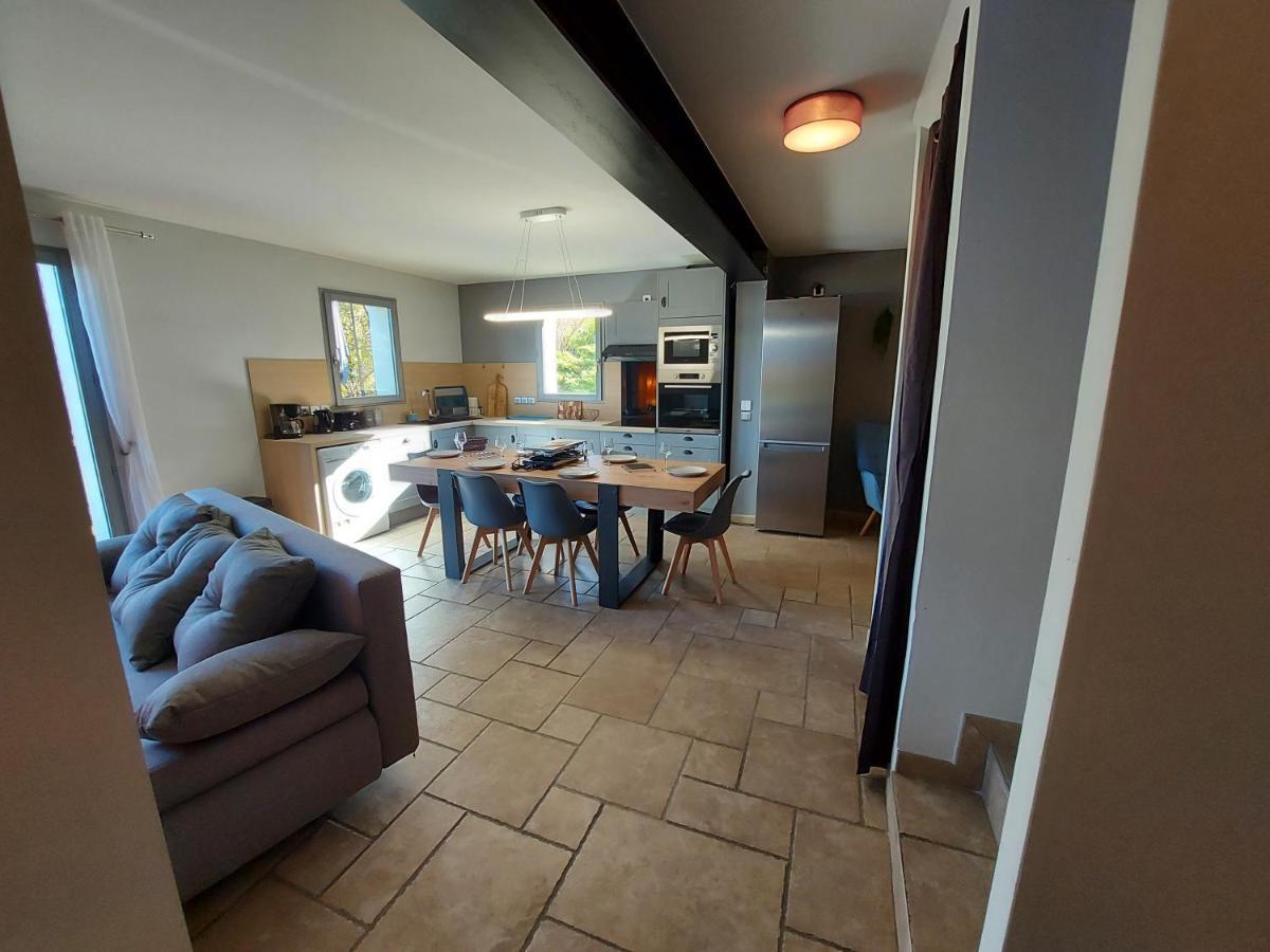 Entre Lac Et Montagne, Chaleureuse Maison 3 Pieces Avec Tres Belle Vue Lac D'Annecy. Terrasse, Jardin, Parking, Cheminee, Barbecue …. Saint-Jorioz Exterior foto